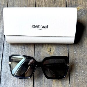Roberto Cavalli Dark Tinted Sunglasses